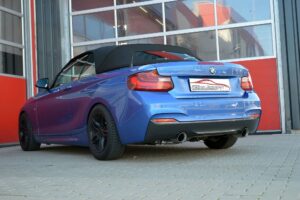 Friedrich Motorsport 70mm Sportauspuff Anlage für BMW 2er F22/F23 218 100kW