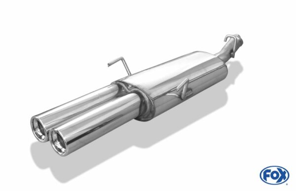 Fox Auspuff Sportauspuff Endschalldämpfer für Saab 900 II 2