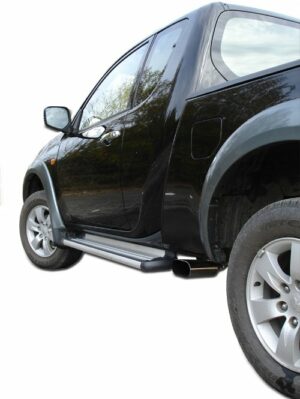 Fox Auspuff Sportauspuff Endschalldämpfer für Mitsubishi L200 Typ KAOT Fourcap MI152011-567