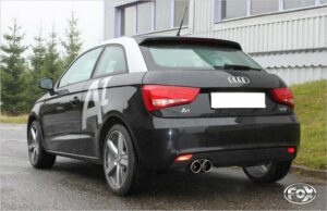 Fox Auspuff Sportauspuff Komplettanlage für Audi A1 Sportback 1.4l 90/103/136kW AU140051-132-KO