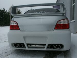 Fox Duplex Auspuff Sportauspuff Komplettanlage für Subaru Impreza WRX/ STI 2.0l SU041016-348-KO