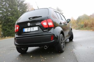 Fox Auspuff Sportauspuff Komplettanlage für Suzuki Ignis 3 4x4 1.2l 66kW ab 2016