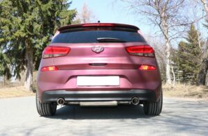 Fox Duplex Auspuff Sportauspuff Komplettanlage für Hyundai i30 PDE 1