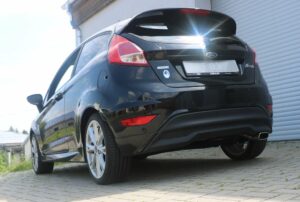 Fox Auspuff Sportauspuff Komplettanlage für Ford Fiesta 7 Fiesta 7 Sport 1.2l FO013011-671E-KO