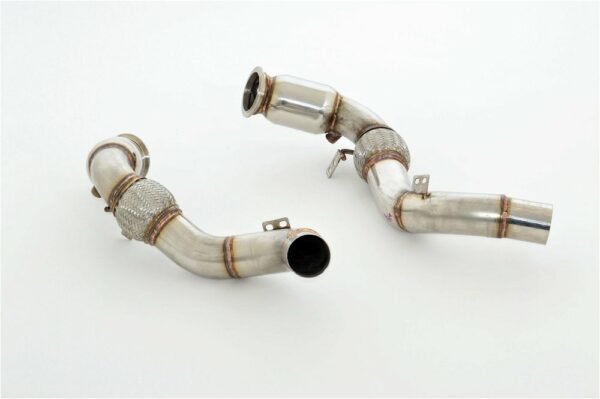 Friedrich Motorsport 3 Zoll 2x76mm Downpipe + Kat für BMW X5 F15 F85 X6 F16