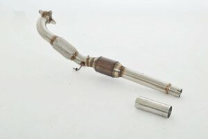 Friedrich Motorsport 3 Zoll 76mm Downpipe 200 Zellen HJS Kat für VW Passat 3C B6