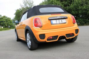 Fox Auspuff Sportauspuff Komplettanlage für Mini Cooper S F55/56/57 2