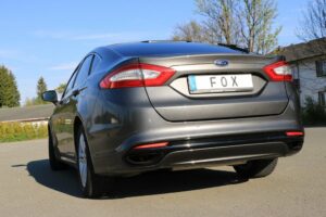 Fox Duplex Auspuff Sportauspuff Komplettanlage für Ford Mondeo V Schrägheck 2.0l