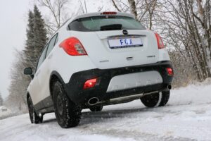 Fox Duplex Auspuff Sportauspuff Komplettanlage für Opel Mokka 4x4 1.4l 103kW