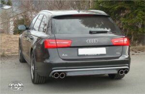 Fox Duplex Auspuff Sportauspuff für Audi A6 4G Limo/ Avant 2.0l TDI AU073024-132