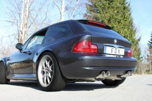 Fox Duplex Auspuff Sportauspuff Sportendschalldämpfer für BMW Z3 M 3.2l 236kW