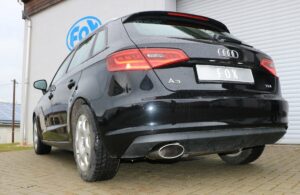 Fox Auspuff Sportauspuff Sportendschalldämpfer für Audi A3 8V Sportback 1.4 TFSI AU052007-467