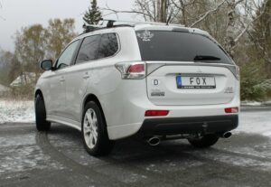 Fox Duplex Auspuff Sportauspuff für Mitsubishi Outlander III 4WD - GG/ GF