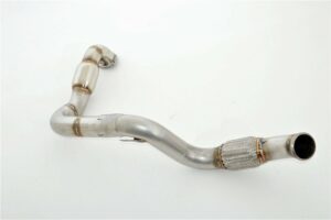 Friedrich Motorsport 76mm Downpipe mit Sport Kat. für Mercedes W176 A Klasse