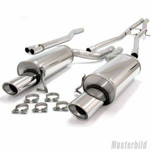 Friedrich Motorsport 76mm Duplex Sportauspuff Auspuff Anlage für Audi Q5 8R Qua. 991049ASL-X3-X