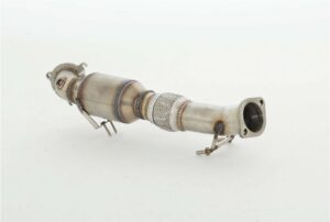 Friedrich Motorsport 76mm Downpipe + 200 Zellen HJS Sport-Kat für Ford Focus III