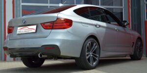 Friedrich Motorsport 76mm Duplex Sportauspuff Endschalldämpfer für BMW 3er GT 971369GAMD-X3-X