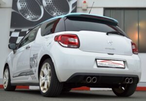 Friedrich Motorsport Gruppe A Duplex Sportauspuff Anlage für Citroen DS3 ab 2010