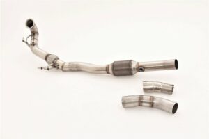 Friedrich Motorsport 76mm Downpipe mit HJS Sport Kat.für Audi TTS 8S Quattro 2.0