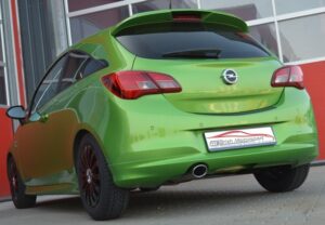 Friedrich Motorsport Gruppe A Sportauspuff Auspuff Anlage für Opel Corsa E 1.2l