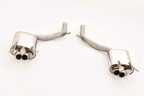 Friedrich Motorsport 2x70mm Duplex Sportauspuff Auspuff für Mercedes W204 C63 861611D