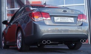 Friedrich Motorsport Gruppe A Duplex Sportauspuff Anlage für Chevrolet Cruze 960906AD-X