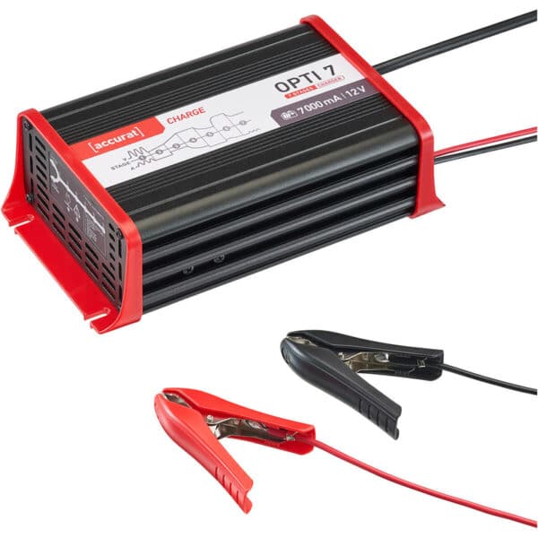 Accurat Opti 7 7A/12V 7-Stufen Batterieladegerät