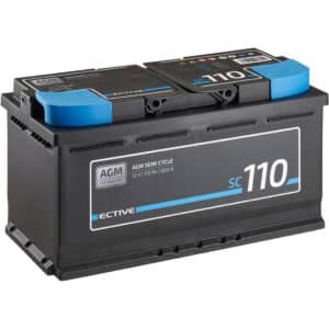 ECTIVE SC 110 AGM Semi Cycle Versorgungsbatterie 110Ah