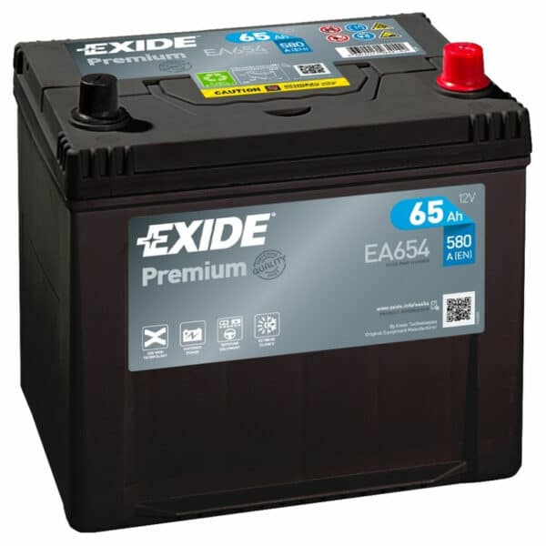 Exide EA654 Premium 65Ah Autobatterie