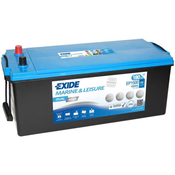 Exide EP1500 Dual AGM 180Ah 1500WH