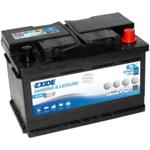 Exide EP600 Dual AGM 70Ah 600WH