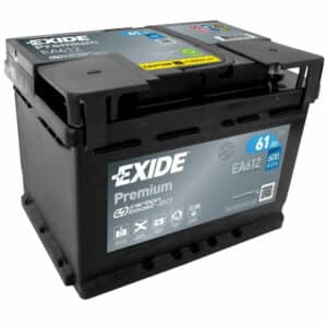 Exide EA612 Premium Carbon Boost 61Ah Autobatterie